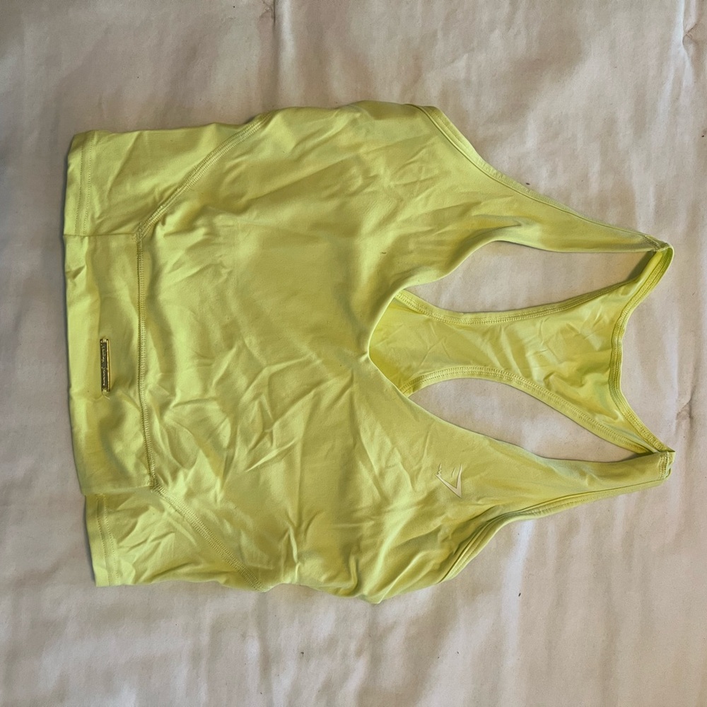 Yellow Whitney Simmons Gymshark Tank Top